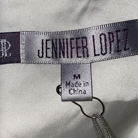 JENNIFER LOPEZ Ice Angel vest long faux fur size M - Picture 5 of 11